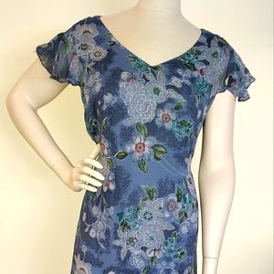 All That Jazz tie waist floral maxi dress